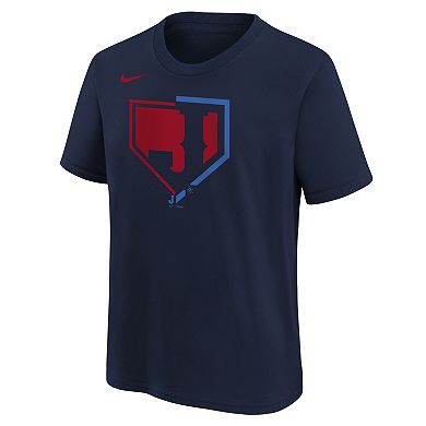 Youth Nike Navy Japan Baseball 2026 World Baseball Classic Shield T-Shirt