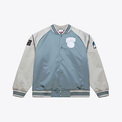 Men's Mitchell & Ness Blue/Silver New York Knicks Thunderstorm