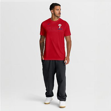Men's Nike Red Philadelphia Phillies Knockout Team Legend Dri-FIT T-Shirt