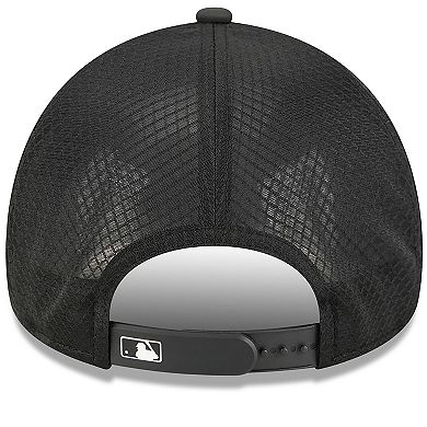 Men's New Era Black San Francisco Giants 2026 Batting Practice Alternate Apex 9FORTY Adjustable Hat