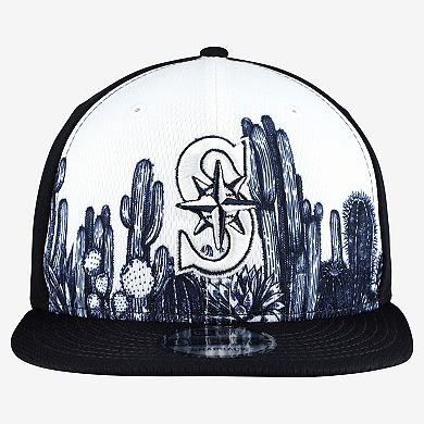 Men's New Era Navy Seattle Mariners 2026 Spring Training Fan Pack Grow 9FIFTY Snapback Hat