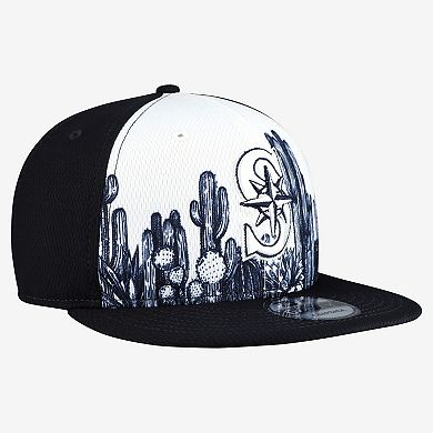 Men's New Era Navy Seattle Mariners 2026 Spring Training Fan Pack Grow 9FIFTY Snapback Hat