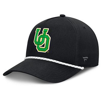 Men's Fanatics Black Oregon Ducks Undertone Rope Adjustable Hat