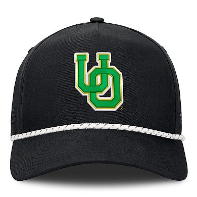 Men's Fanatics Black Oregon Ducks Undertone Rope Adjustable Hat