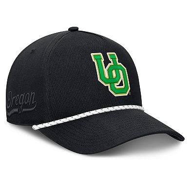Men's Fanatics Black Oregon Ducks Undertone Rope Adjustable Hat