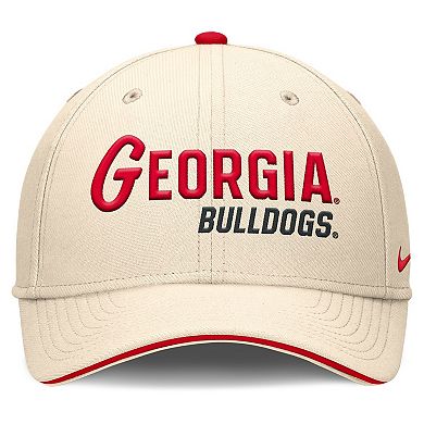 Men's Nike Natural Georgia Bulldogs 2026 Primetime Swooshflex Hat