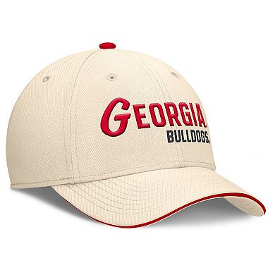 Men's Nike Natural Georgia Bulldogs 2026 Primetime Swooshflex Hat