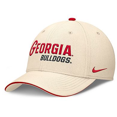 Men's Nike Natural Georgia Bulldogs 2026 Primetime Swooshflex Hat