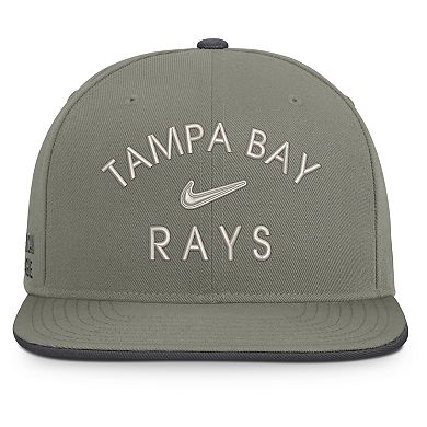 Men's Nike Olive Tampa Bay Rays Pro Dri-FIT Snapback Hat