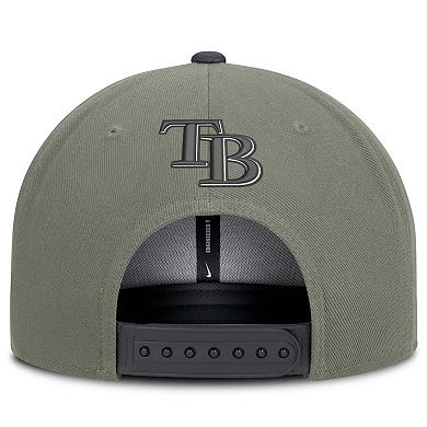 Men's Nike Olive Tampa Bay Rays Pro Dri-FIT Snapback Hat