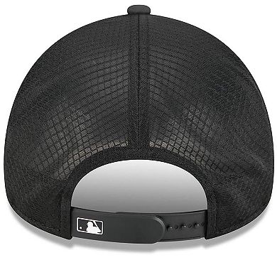 Men's New Era Black Arizona Diamondbacks 2026 Batting Practice Alternate Apex 9FORTY Adjustable Hat
