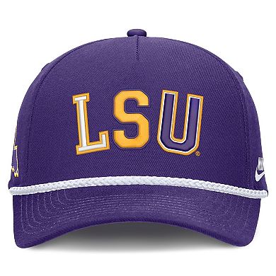 Unisex Nike Purple LSU Tigers 2026 Basketball Refresh 5-Panel Rope Rise Hat