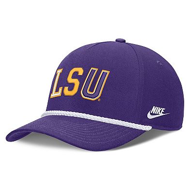 Unisex Nike Purple LSU Tigers 2026 Basketball Refresh 5-Panel Rope Rise Hat