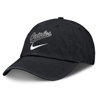 Men's Nike Black Baltimore Orioles Primetime Club Adjustable Hat