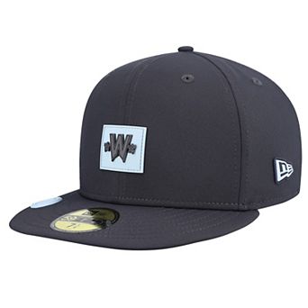 Men's New Era Navy Washington Nationals 2026 Clubhouse Alternate 59FIFTY Fitted Hat