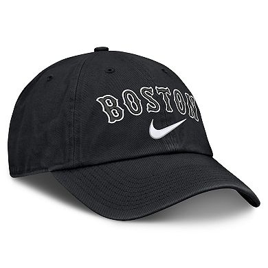 Men's Nike Black Boston Red Sox Primetime Club Adjustable Hat