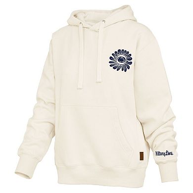 Women's Pressbox Cream Penn State Nittany Lions Elena Janise Hoodie