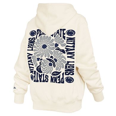 Women's Pressbox Cream Penn State Nittany Lions Elena Janise Hoodie