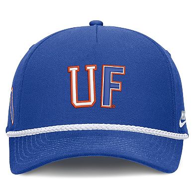Unisex Nike Royal Florida Gators 2026 Basketball Refresh 5-Panel Rope Rise Hat