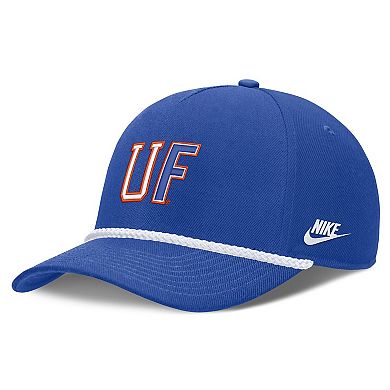 Unisex Nike Royal Florida Gators 2026 Basketball Refresh 5-Panel Rope Rise Hat