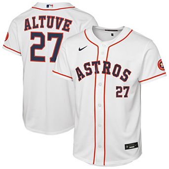 Youth Nike Jose Altuve White Houston Astros Home Stadium Jersey