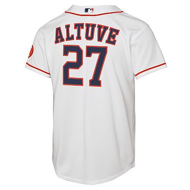 Youth Nike Jose Altuve White Houston Astros Home Stadium Jersey