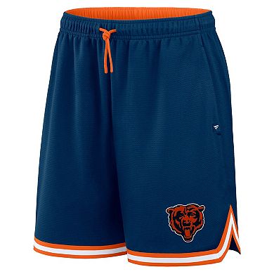 Men's Fanatics Navy Chicago Bears Fearless Drive Shorts