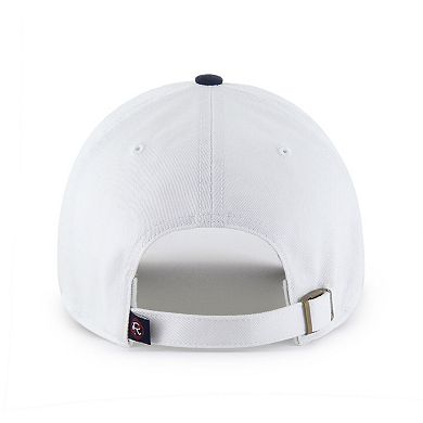 Men's '47 White/Navy New England Revolution Two-Tone Clean Up Adjustable Hat