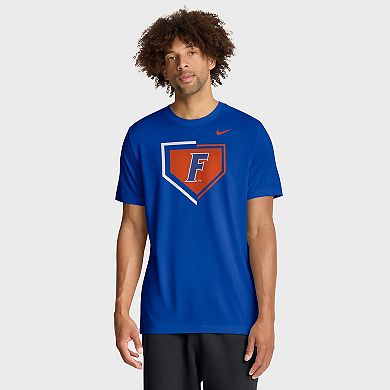 Men's Nike Royal Florida Gators Primetime Baseball Icon Legend Dri-FIT T-Shirt