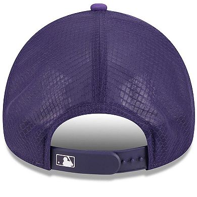 Men's New Era Purple Arizona Diamondbacks 2026 Batting Practice Alternate Apex 9FORTY Adjustable Hat