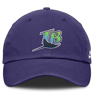 Men's Nike Purple Tampa Bay Rays Cooperstown Club Adjustable Hat