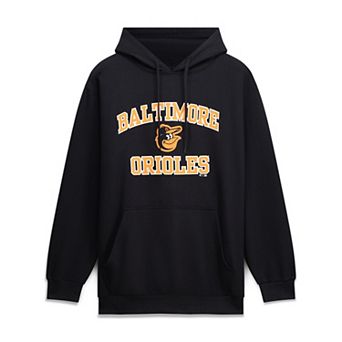 Men's Fanatics Black Baltimore Orioles Big & Tall Heart & Soul Hoodie