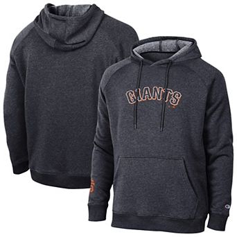 Men's Champion Black San Francisco Giants Triumph Tri-Blend Hoodie