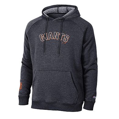 Men's Champion Black San Francisco Giants Triumph Tri-Blend Hoodie