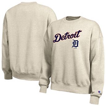 Women's Champion Oatmeal Detroit Tigers All Star Sweatshirt