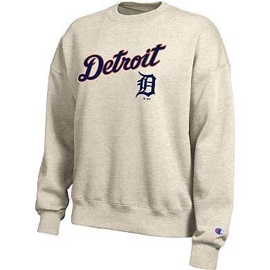 Women's Champion Oatmeal Detroit Tigers All Star Sweatshirt