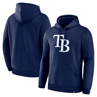 Men's Fanatics Navy Tampa Bay Rays Primary Logo Legacy Hoodie