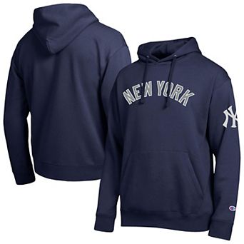 Men's Champion Navy New York Yankees All Star Embroidered Wordmark Hoodie