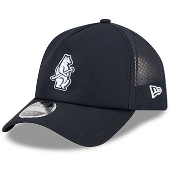 Men's New Era Navy Chicago Cubs 2026 Batting Practice Alternate Apex 9FORTY Adjustable Hat
