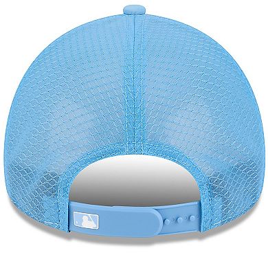 Men's New Era Light Blue Chicago Cubs 2026 Batting Practice Alternate Apex 9FORTY Adjustable Hat