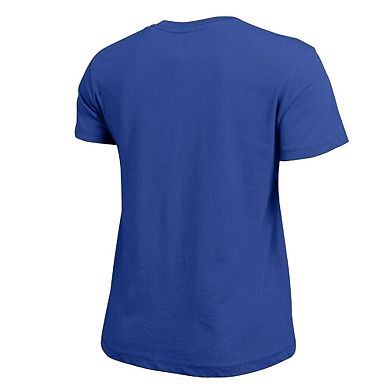 Women's Champion Royal New York Giants Logo T-Shirt