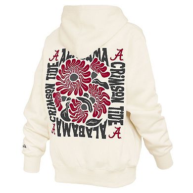 Women's Pressbox Cream Alabama Crimson Tide Elena Janise Hoodie