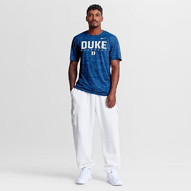 Men's Nike Royal Duke Blue Devils Dugout Velocity Dri-FIT T-Shirt