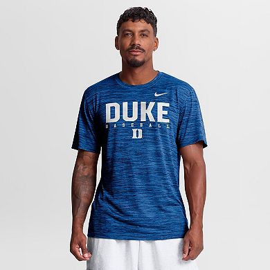 Men's Nike Royal Duke Blue Devils Dugout Velocity Dri-FIT T-Shirt