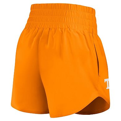 Women's Nike Orange Tennessee Volunteers Performance One Dri-FIT High-Rise Shorts