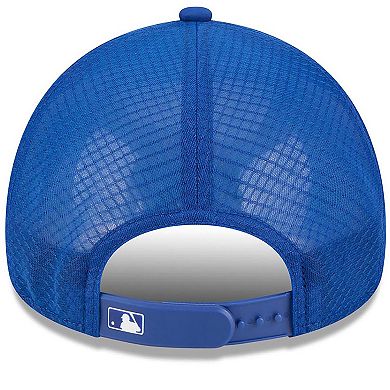 Men's New Era Royal Chicago Cubs 2026 Batting Practice Alternate Apex 9FORTY Adjustable Hat