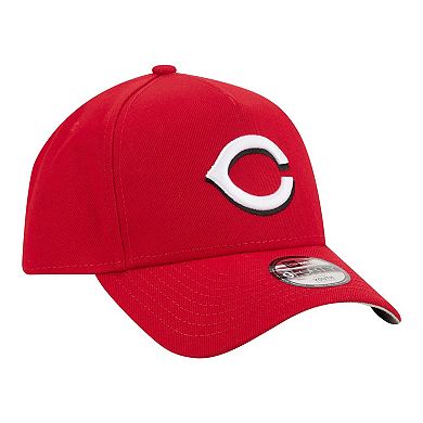 Youth New Era Red Cincinnati Reds 9FORTY A-Frame Adjustable Hat