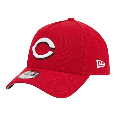 Youth New Era Red Cincinnati Reds 9FORTY A-Frame Adjustable Hat
