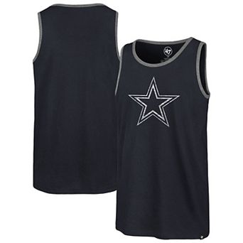 Men's '47 Navy Dallas Cowboys Premier Franklin Tank Top