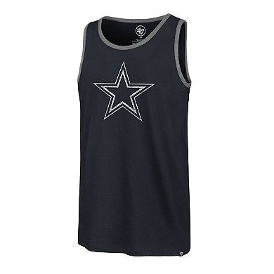 Men's '47 Navy Dallas Cowboys Premier Franklin Tank Top